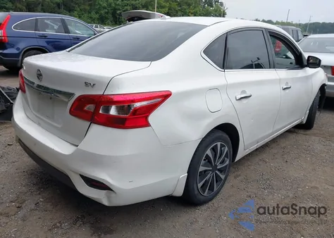 2016 Nissan Sentra Sv z USA, uszkodzony, nr VIN 3N1AB7AP6GL671787